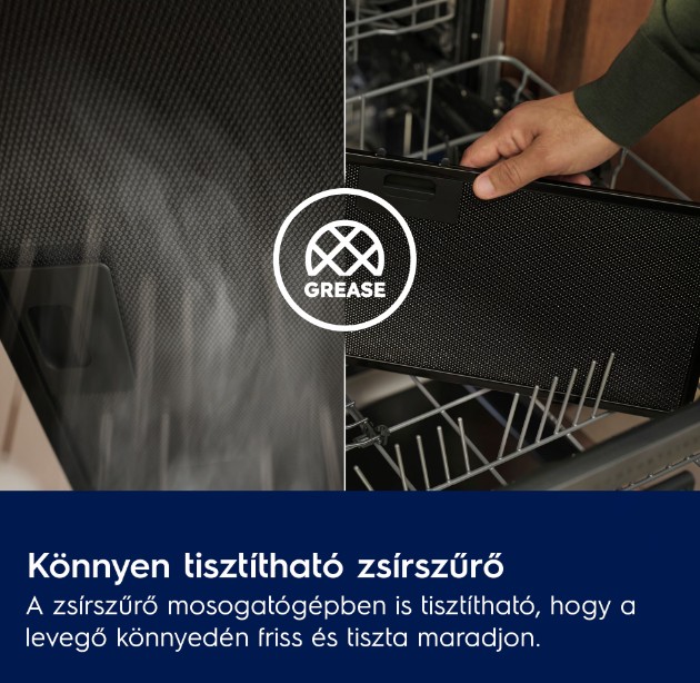 Electrolux LFG525W kürtőbe építhető konyhai elszívó, 52x28.5x24.5 cm, fehér szín 
