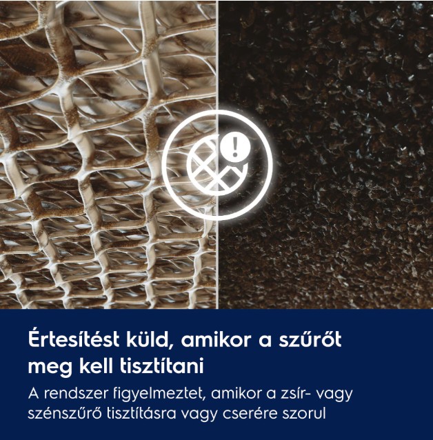 Electrolux LFG719R kürtőbe építhető konyhai elszívó, 77x30x33.1 cm, fekete szín 