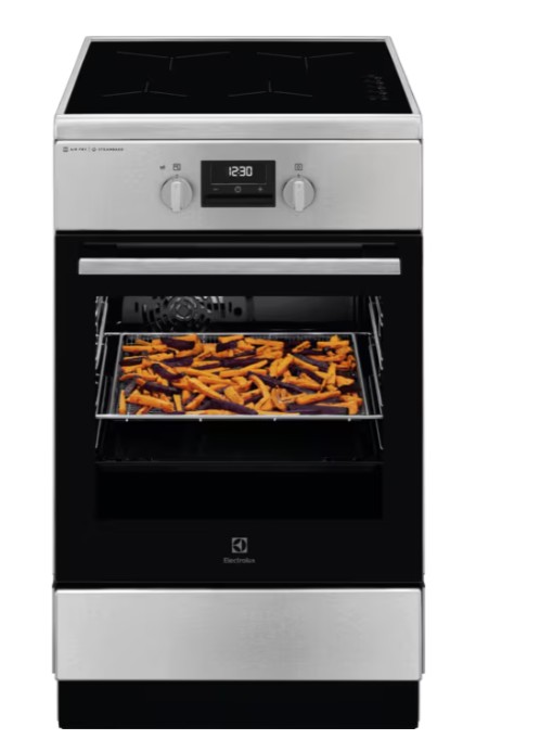 Electrolux LKI564267X kerámialapos indukciós tűzhely, 72L, 50x60x85.8 cm, inox szín
