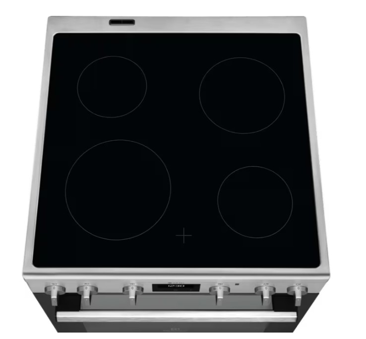 Electrolux LKR64020CX kerámialapos tűzhely, 73L, 59.6x60x85 cm, inox 