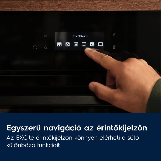 Electrolux LVL8E09Z beépíthető kompakt sütő és mikró, 44L, Wifi, 59.5x56.7x45.5 cm, fekete szín 