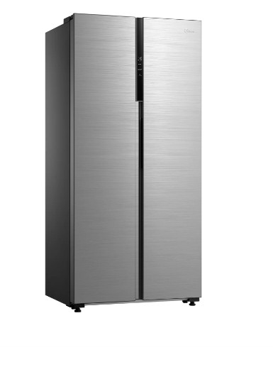 Midea MDRS619FIE46 Total No Frost side by side hűtőszekrény, inverter motor, 271/189L, Wifi, 83.5x63.5x177.5 cm, inox szín 
