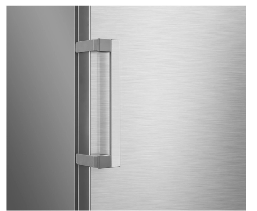 Midea MDRU502MTE46 No Frost egyajtós hűtőszekrény, 362L, 59.5x61.8x185 cm, inox szín 