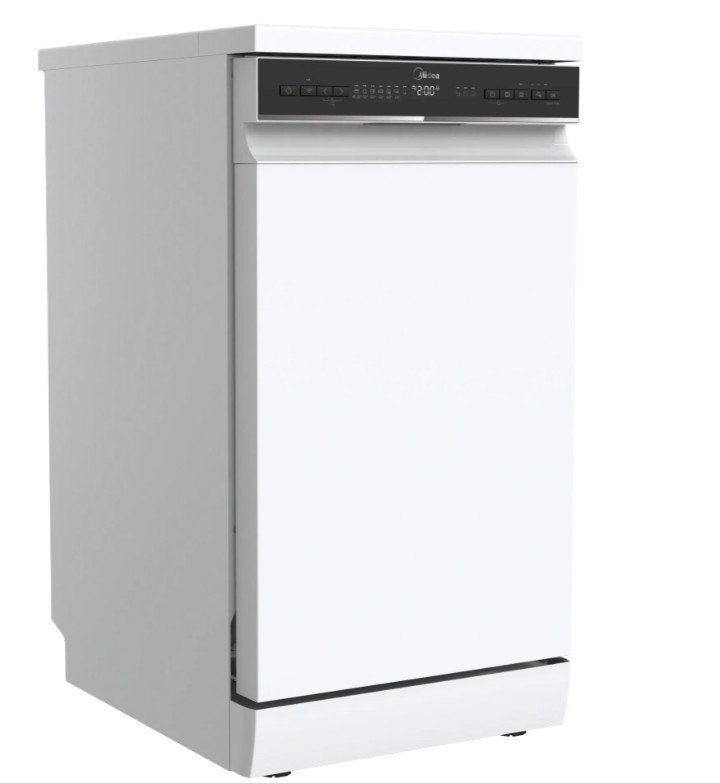 Midea MDWEF1034DW-WC mosogatógép, 10 teríték, inverter motor, Wifi, 3 kosár, automatikus ajtónyitás, 44.8x60x84.5 cm