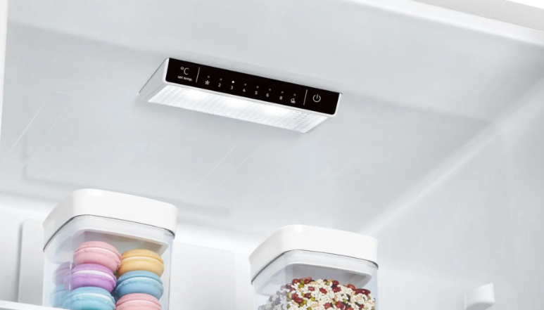Gorenje NRK619D2XL4 No Frost Plus alulfagyasztós kombinált hűtőszekrény, 207/97L, inverter kompresszor, 59.5x59x186 cm, inox szín 