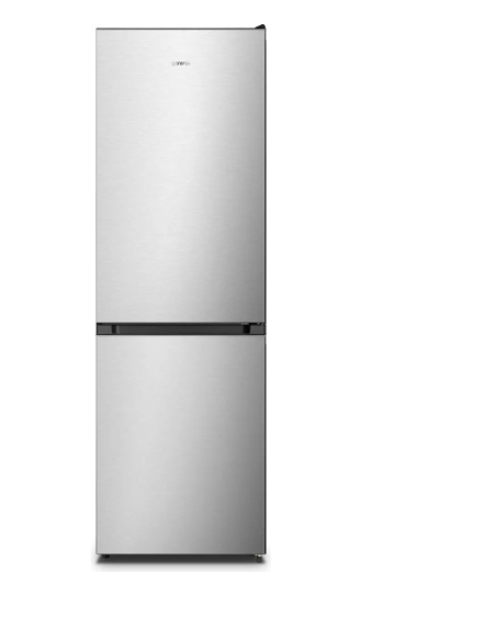 Gorenje NRK619D2XL4 No Frost Plus alulfagyasztós kombinált hűtőszekrény, 207/97L, inverter kompresszor, 59.5x59x186 cm, inox szín 