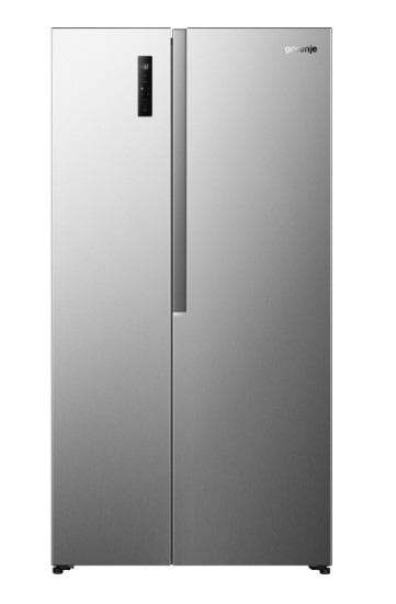 Gorenje NRS917E41X No Frost Plus side by side hűtőszekrény, 347/197L, inverteres kompresszor, 91.1x61.5x178.6 cm, inox szín 