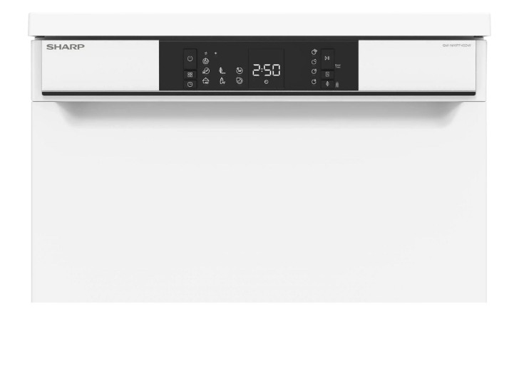 Sharp QW-NA1FF45DW-EU mosogatógép, 16 teríték, 3 kosár, 59.8x59.8x85 cm
