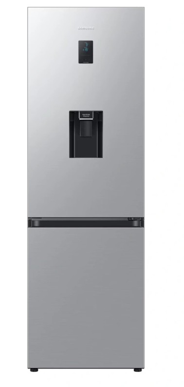 Samsung RB34C652ESA/EF No Frost alulfagyasztós kombinált hűtőszekrény, 227/114L, Digitális Inverter Kompresszor, Wifi, 59.5x65.8x185.3 cm, fémes grafit szín 