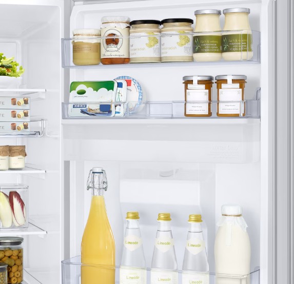 Samsung RB34C652ESA/EF No Frost alulfagyasztós kombinált hűtőszekrény, Wifi, Digitális Inverter Kompresszor, 227/114L, 59.5x65.8x185.3 cm, fémes grafit szín 