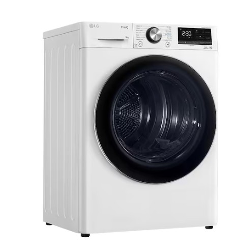 LG RH90V9AV2N hőszivattyús szárítógép, 9 kg, Wifi, inverter motor, 60x66x85 cm
