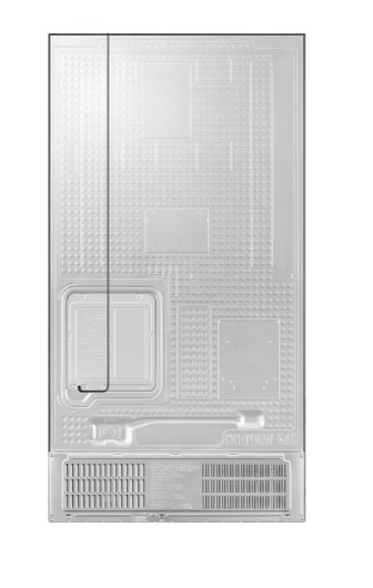 Samsung RS57DG410EM9EO No Frost side by side hűtőszekrény, 370/208L, Digitalis Inverter Kompresszor, Wifi, 91.2x65.4x178 cm, matt ezüst szín