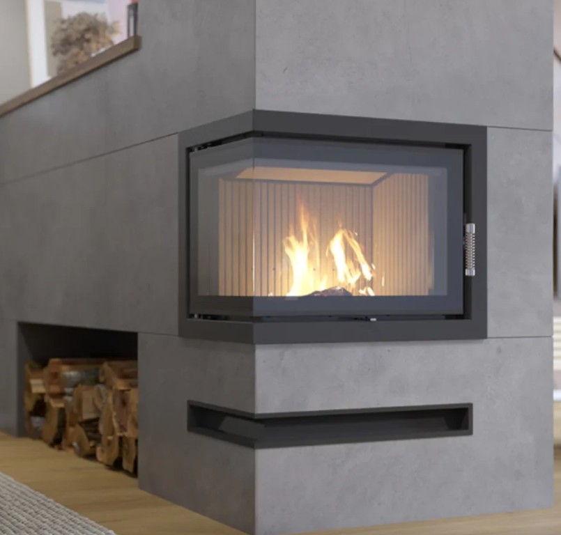Nordflam Roten balos beépíthető kandallóbetét 11kW-os