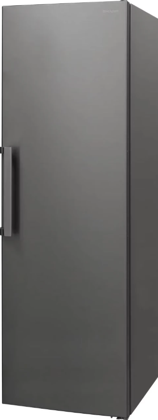 Sharp SJ-LC11CMXID-EU No Frost egyajtós hűtőszekrény, 390L, 59.5x65x186 cm, sötét inox szín 