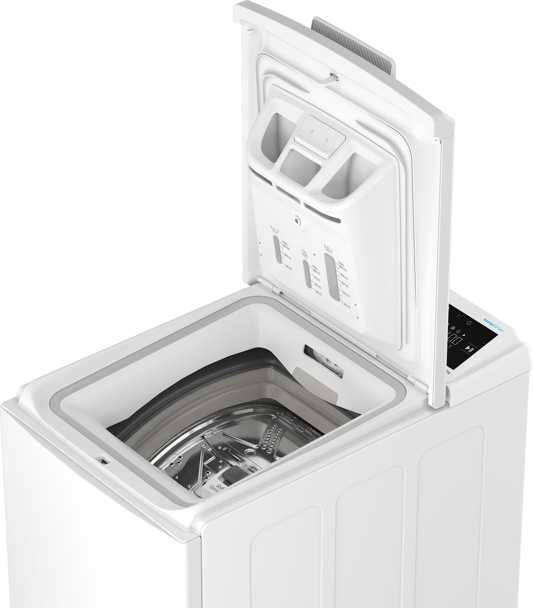 Beko TB621EESEE felültöltős mosógép, 6 kg, 40x60x90 cm