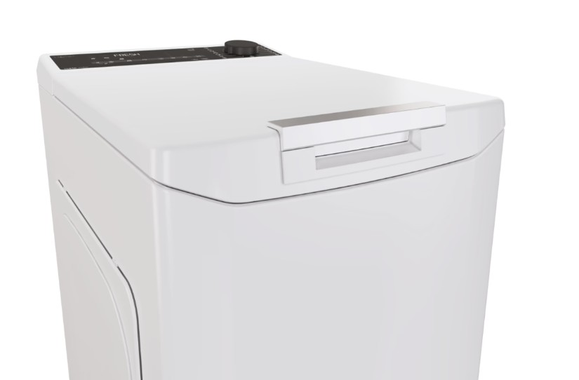 Haier THASN466TM4-S felültöltős mosógép, 6 kg, inverter motor, 1400 fordulat , Wifi, gőz, 40.5x60x86 cm
