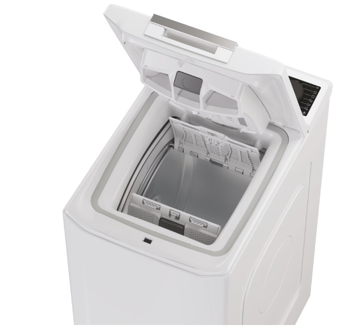 Haier THASN476TM4-S felültöltős mosógép, 7 kg, inverter motor, gőz, Wifi, 40.5x60x86 cm