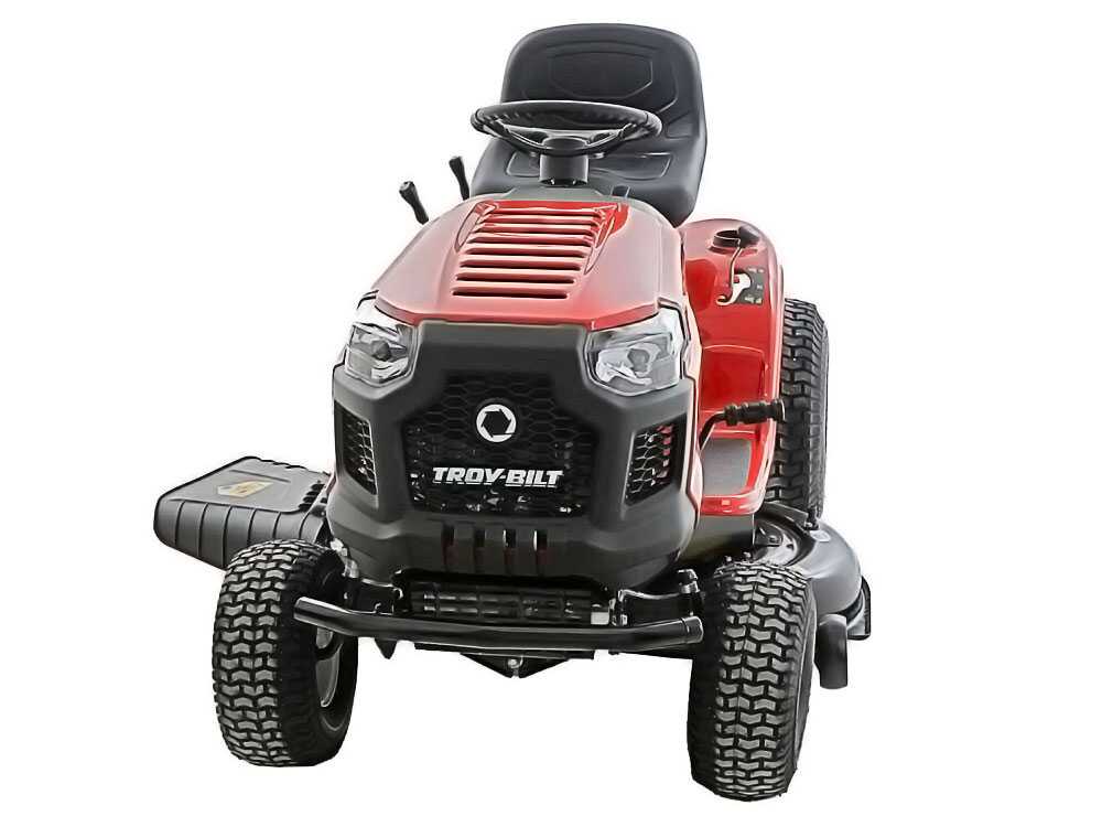 Troy-Bilt, MTD Horse 107T-S AutoDrive oldalkidobós mulcsozós 2 hengeres fűnyíró traktor 107 cm, 11,4 kW