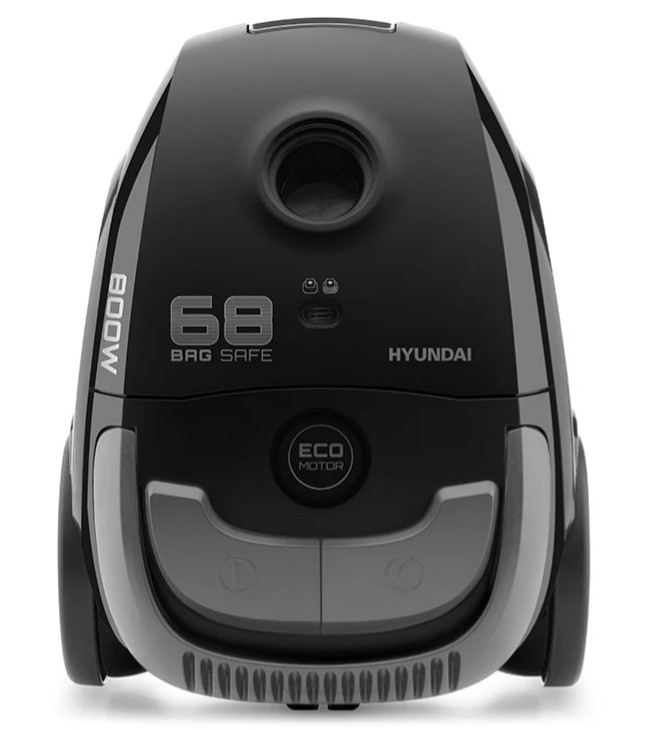 Hyundai VC068B porzsákos porszívó, 800W, fekete szín 