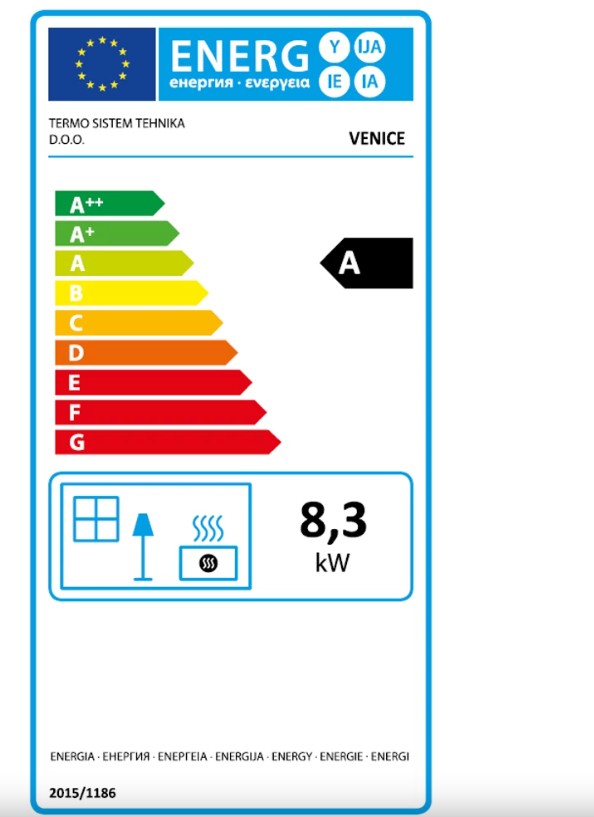 Termo Velence N (Venice) kandalló 8,3 kW 