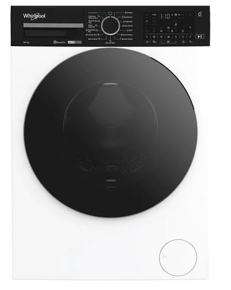 Whirlpool WAD 0736 WBC HU mosó-szárítógép, 10.5/7 kg, Wifi, inverter motor, gőz, 60x60x84.5 cm