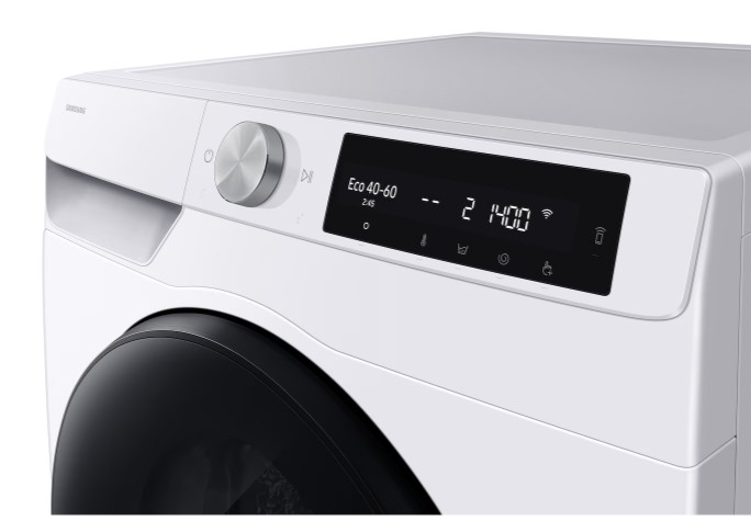 Samsung WD10HG6U34BEU4 mosó-szárítógép, 10/6 kg, Wifi, gőz, inverter motor, 60x64.5x85 cm