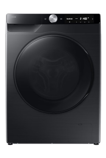Samsung WD90DG6G94BBU4 mosó-szárítógép, 9/5 kg, inverter motor, gőz, Wifi, 60x49x85 cm, fekete szín