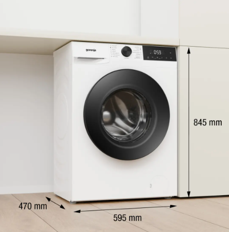 Gorenje WDG2PS954A1D2 mosó-szárítógép, 9/5 kg, inverter motor, 59.5x47x84.5 cm