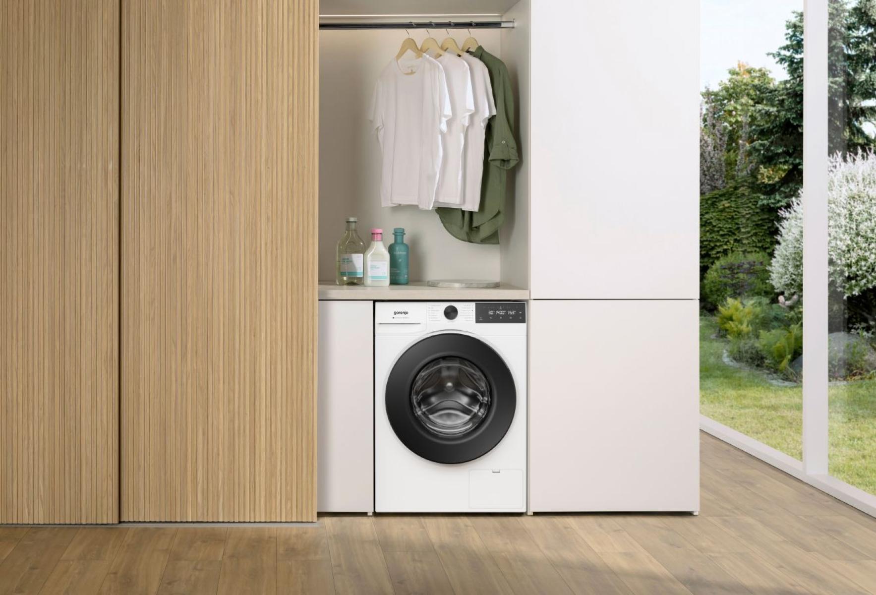 Gorenje WG484A31 elöltöltős mosógép, 8 kg, 1400 fordulat, gőz, Wifi, 60x54x85 cm