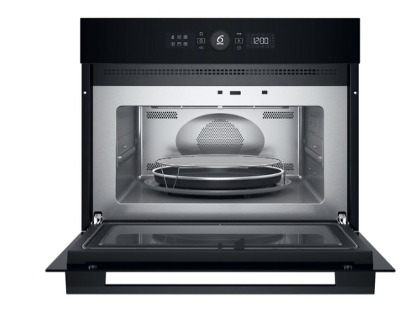 Whirlpool WMW54HMB beépíthető mikrohullámú sütő, 40L, 900W, 59.5x56x45.5 cm, fekete szín 