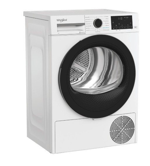 Whirlpool WPS C7X WBS EE hőszivattyús szárítógép, 7 kg, inverter motor, 59.7x54.5x84.6 cm