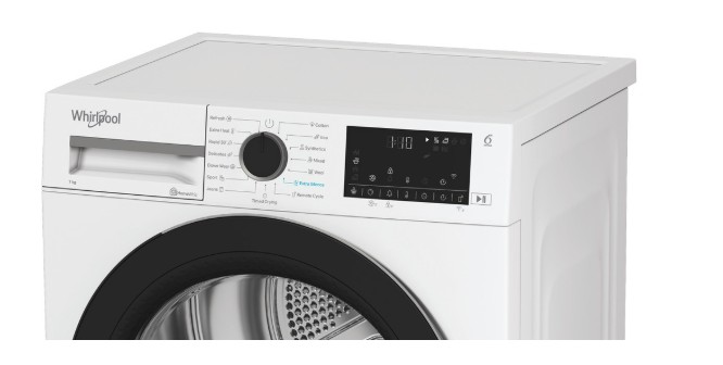 Whirlpool WPS C7X WBS EE hőszivattyús szárítógép, 7 kg, inverter motor, 59.7x54.5x84.6 cm