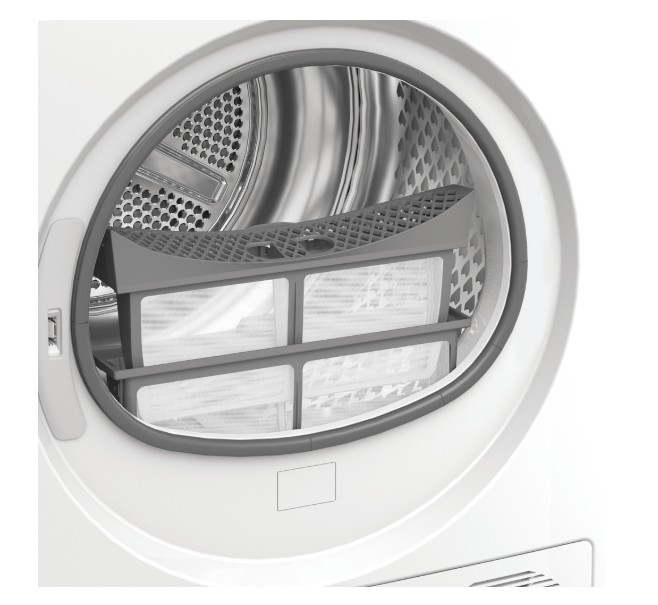 Whirlpool WPS C7X WBS EE hőszivattyús szárítógép, 7 kg, inverter motor, 59.7x54.5x84.6 cm
