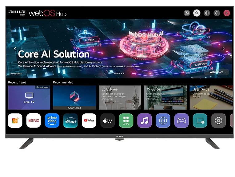 Aiwa TS-431NF Full HD LED TV, 43", 109.22 cm