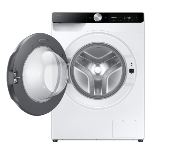Samsung WW90DG6G94LKU4 elöltöltős mosógép, 9 kg, Wifi, inverter motor, 60x48x85 cm