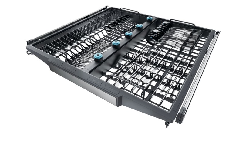 Haier XF 4A4M4PB mosogatógép, 14 teríték, inverter motor, 3 kosár, Wifi, automatikus ajtónyitás, 59.7x59.8x85 cm, fekete szín
