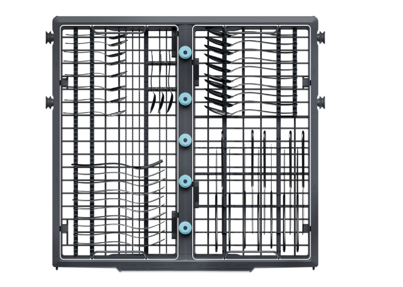 Haier XF 4A4M4PB mosogatógép, 14 teríték, inverter motor, 3 kosár, Wifi, automatikus ajtónyitás, 59.7x59.8x85 cm, fekete szín