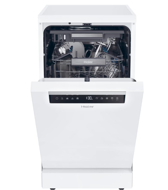 Haier XF1C3TB1FW mosogatógép, 11 teríték, inverter motor, 3 kosár, Wifi, automatikus ajtónyitás, 44.8x60.5x84.6 cm