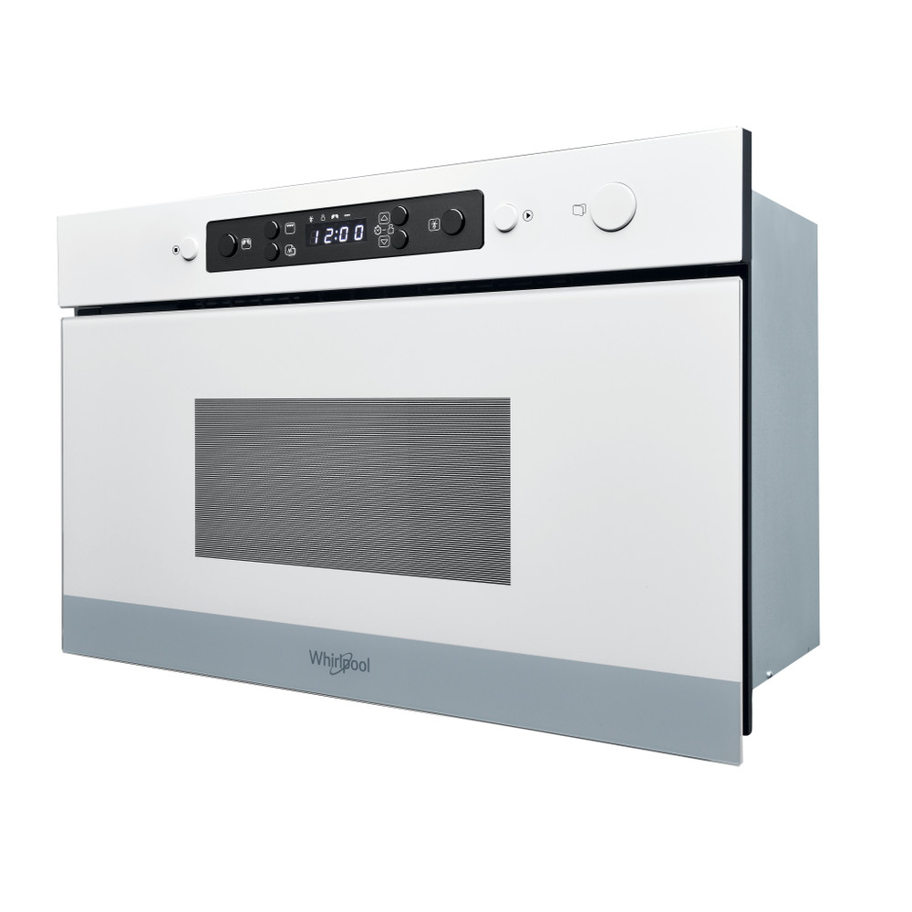 Whirlpool AMW 4920/WH beépíthető mikrohullámú sütő, 750W, 22L, 59.5x32x38.2 cm, fehér szín