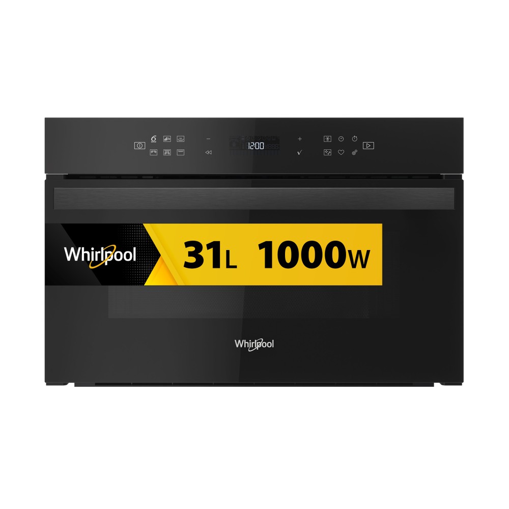 Whirlpool AMW 6440 FB beépíthető mikrohullámú sütő, 31L, 1000W, 59.5x46.8x38.5 cm, fekete szín 