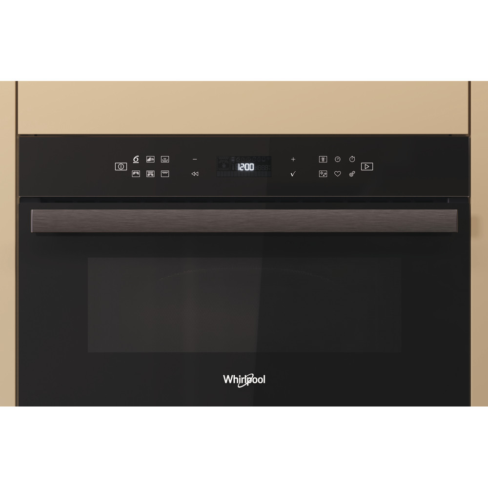 Whirlpool AMW 6440 FB beépíthető mikrohullámú sütő, 31L, 1000W, 59.5x46.8x38.5 cm, fekete szín 