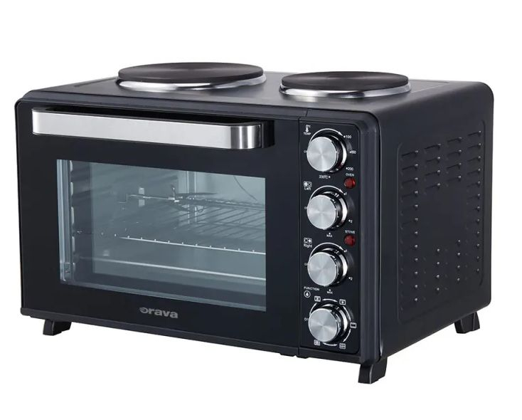 Orava ELEKTRAX48 48L mini sütő 2db főzőlappal