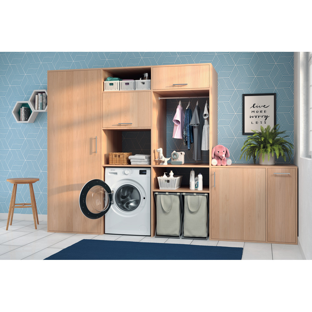 Indesit IM 864 MY TIME EE elöltöltős mosógép, 8 kg, 60x54.6x84.5 cm