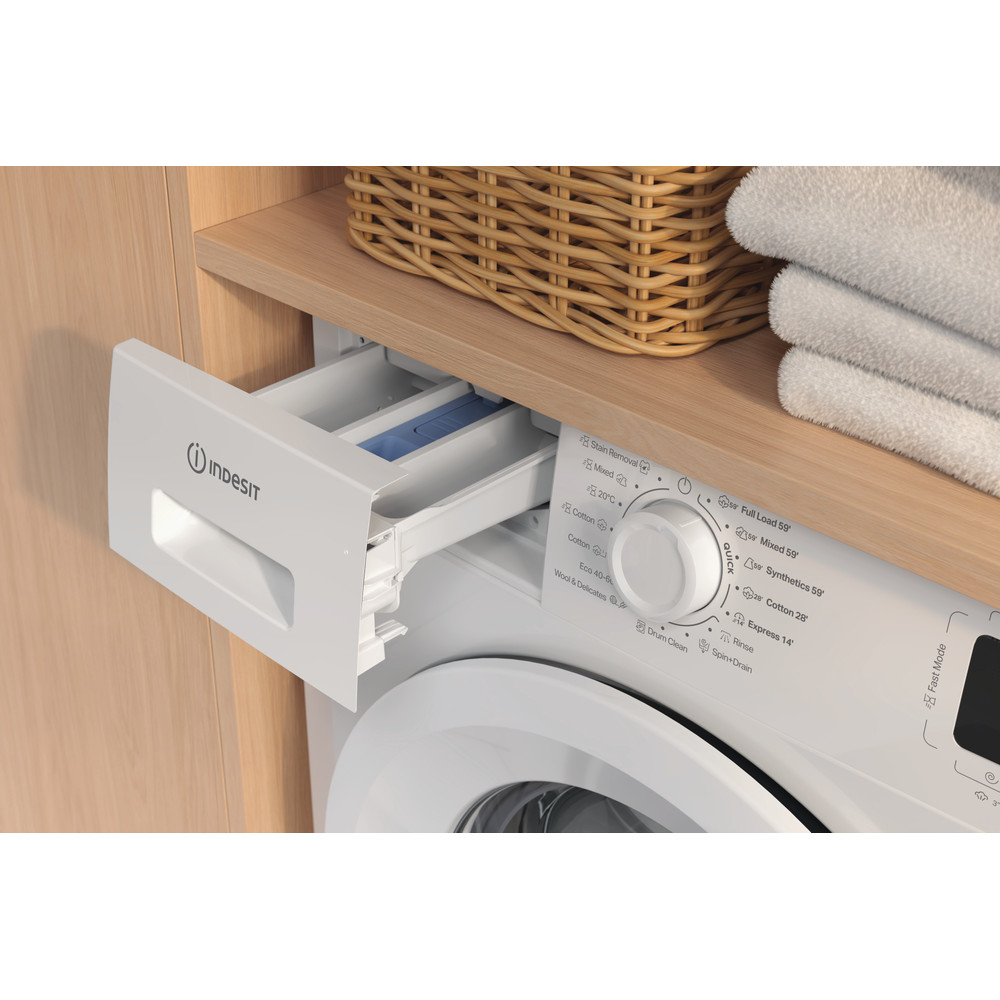 Indesit IM 864 MY TIME EE elöltöltős mosógép, 8 kg, 60x54.6x84.5 cm
