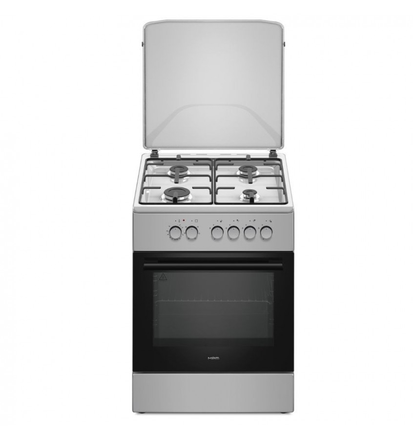 MPM MPM-66-KGM-11 kombinált tűzhely, 70L, 60x60x85 cm, inox szín 