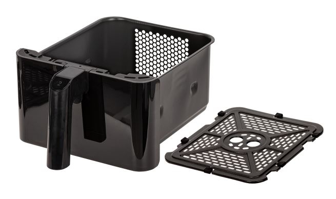 MPM MPM-MFR-13 forrólevegős sütő, Air Fryer, 12L, fekete szín 