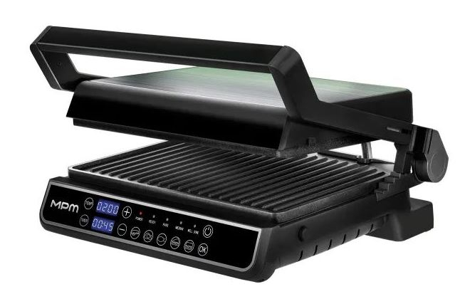 MPM MPM-MGR-14 kontakt grill, 2000W, fekete 