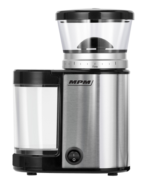 MPM MPM-MMK-09M kávédaráló, 1500W, inox szín 