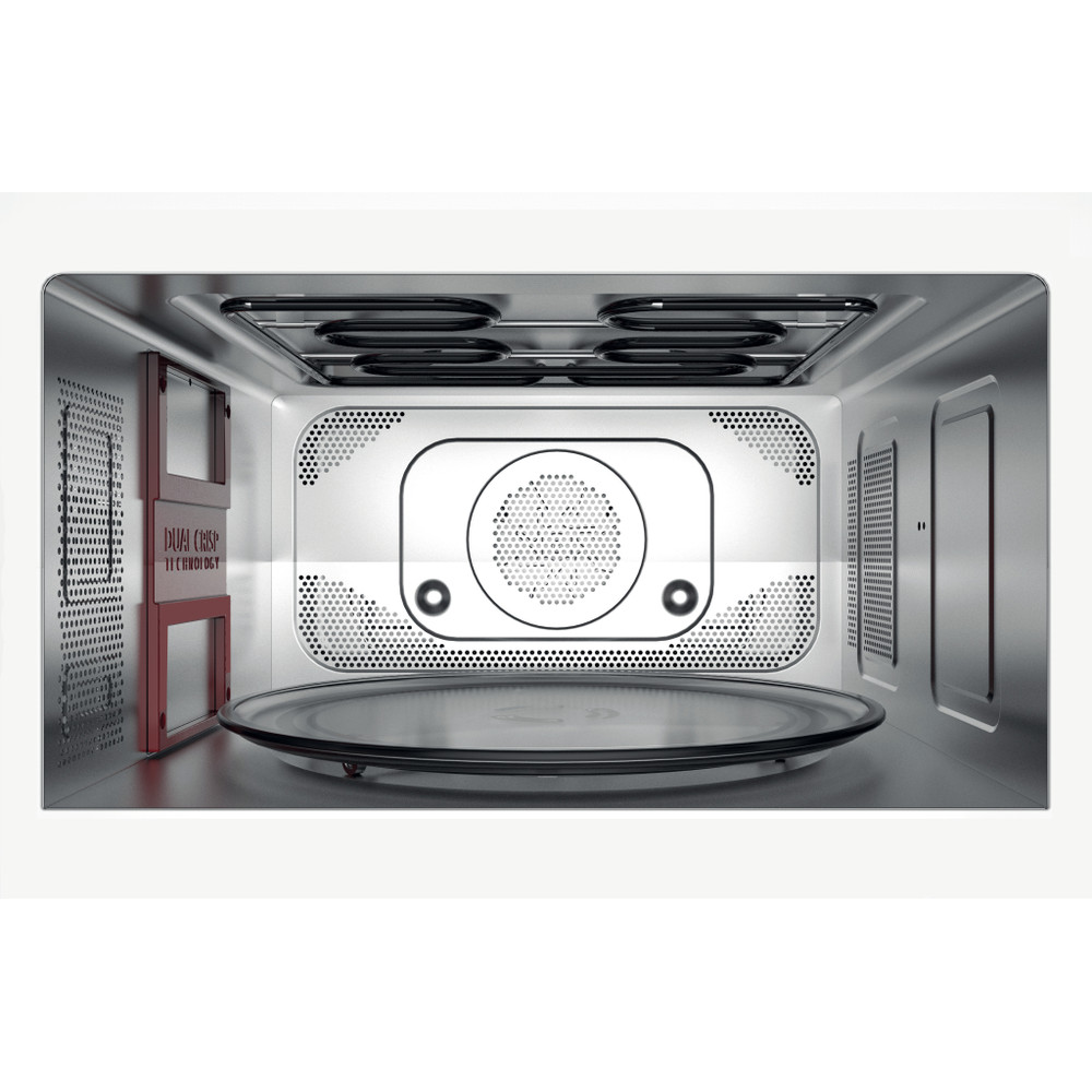 Whirlpool MWSC 9133 SX mikrohullámú sütő, 33L, 1000W, inox szín