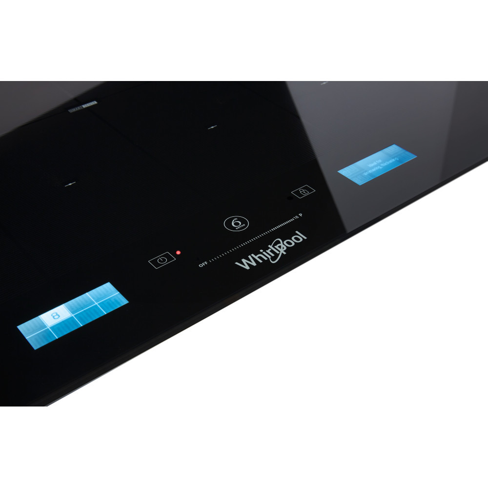 Whirlpool SMP 658C/BT/IXL beépíthető indukciós kerámialap, 65x51x5.4 cm, fekete szín